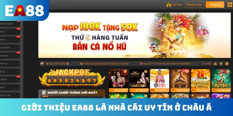 Giới thiệu EA88 là nhà cái uy tín ở châu Á