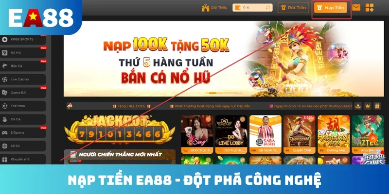 Nạp tiền EA88